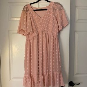 Maternity Swiss Dot Jodifl Dress
